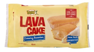 Lemon Square Lava Cake Babarian