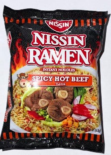 Nissin Ramen Spicy Hot Beef